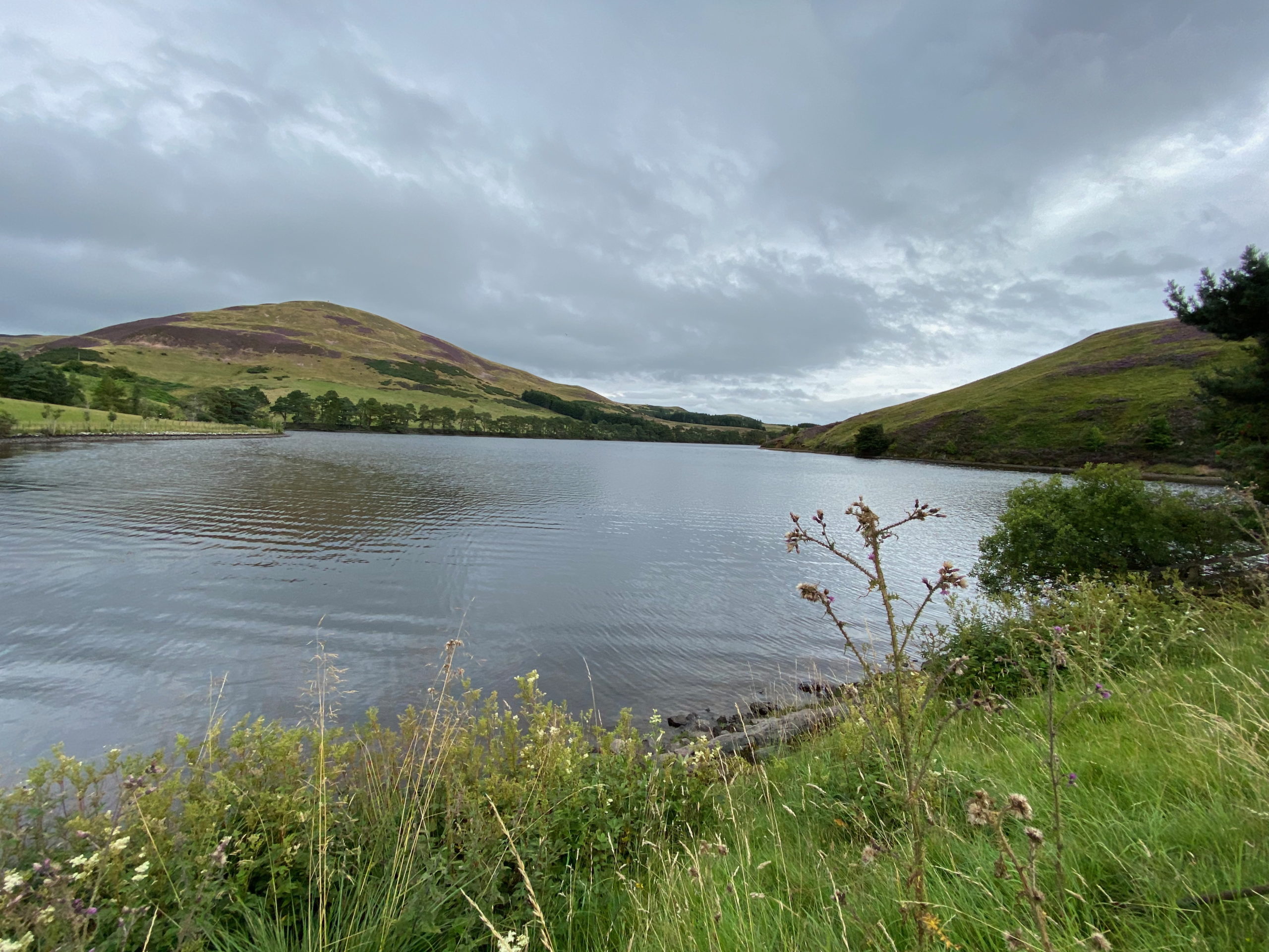 A small loch in the Pentland hills